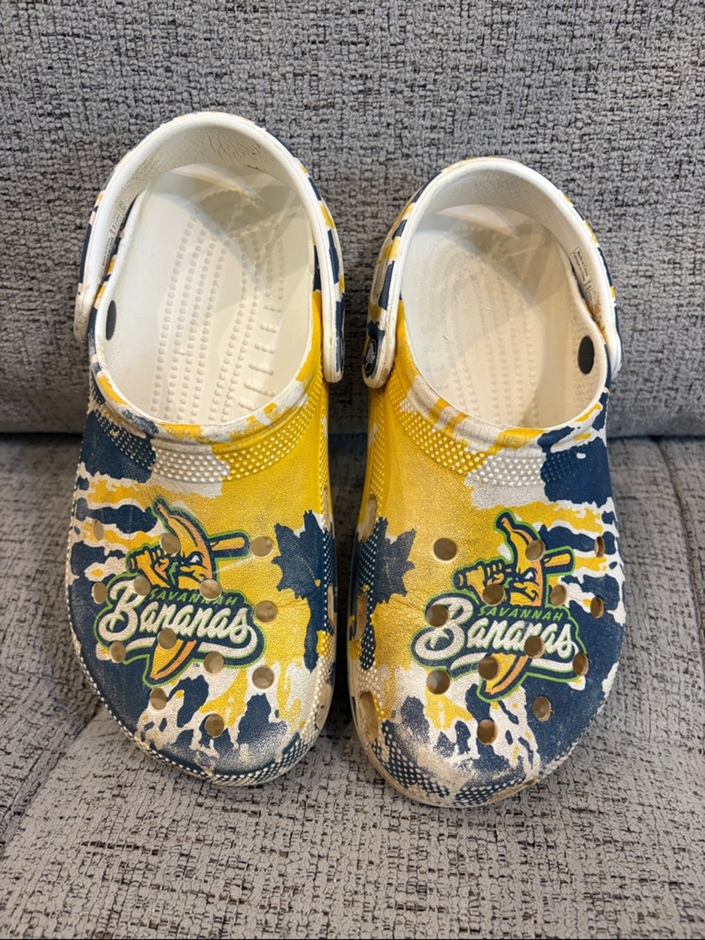 Savannah Bananas CROCS - Size 6 men/8 women